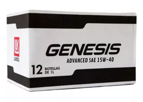 [R0491] LUKOIL GENESIS ADVANCED SAE 20W-50 Caja 12 botellas 1L (12lt)