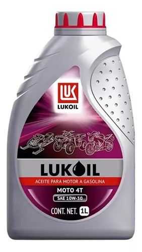 [R0591] LUKOIL MOTO 4T SAE 10W-30 Caja 12 botellas 1L (12lt)