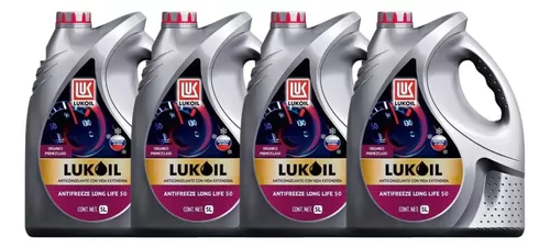 [R1111] LUKOIL ANTIFREEZE LONG LIFE 50 Caja 12 botellas 1L (12lt)