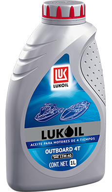 [R2041 PZA] LUKOIL OUTBOARD 4T SAE 15W-40 Botella 1L