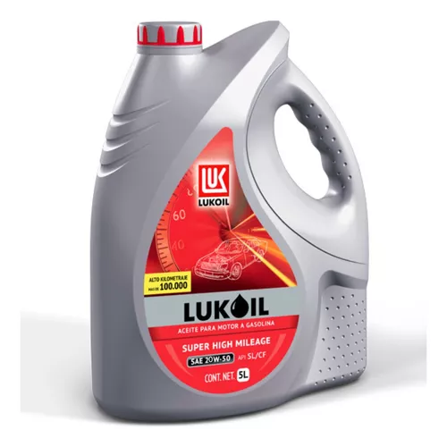 [R0513 PZA] LUKOIL SUPER HIGH MILEAGE SAE 20W-50 Garrafa 5L 